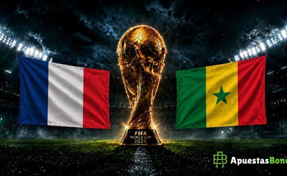Francia vs. Senegal Grupo I de la Copa del Mundo: 16/06/2026, 20:00 hrs