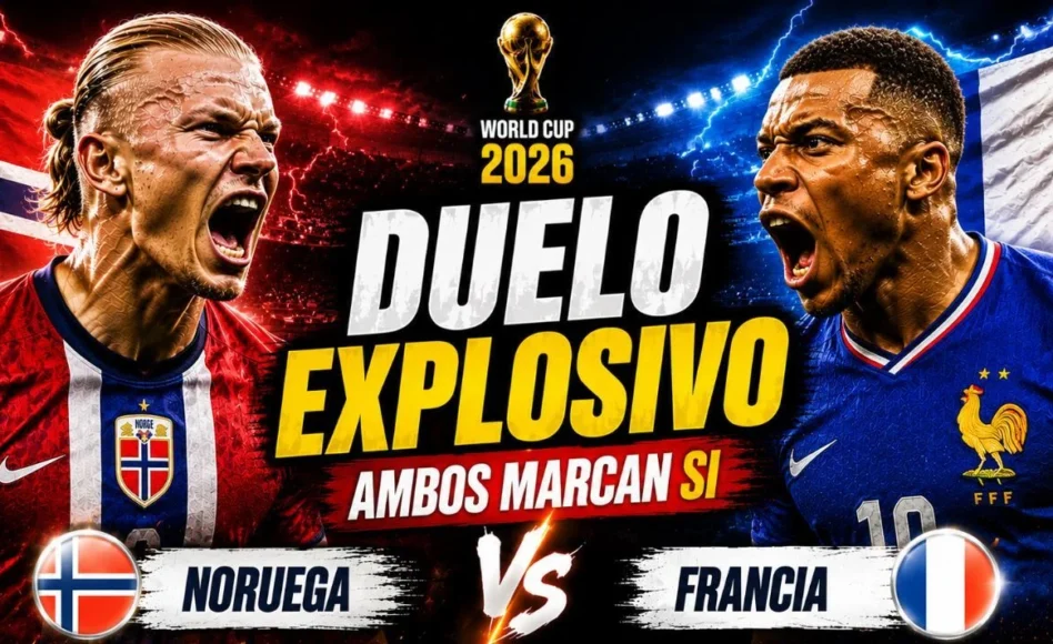 Noruega contra Francia — Ambos marcan: SÍ @1.75