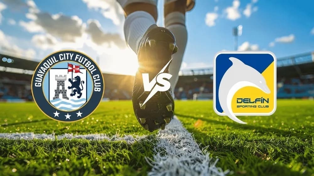 Guayaquil City contra Delfín se enfrentan el domingo 11 de julio. 