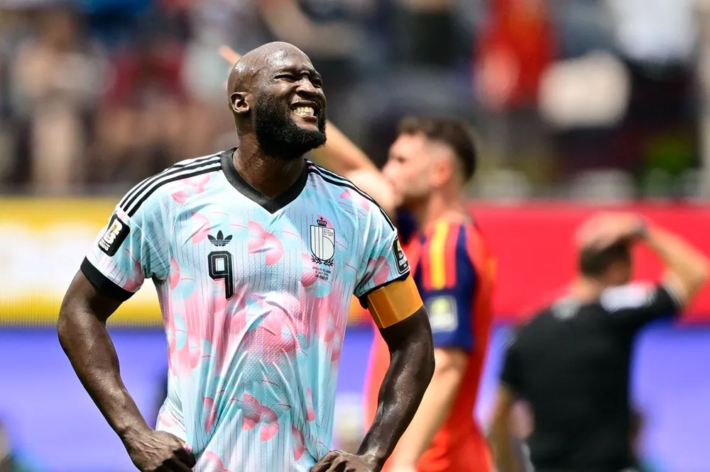 Romelu Lukaku se lamenta después de que Bélgica quedara eliminada ante España en el Mundial 2026. Romelu Lukaku se lamenta después de que Bélgica quedara eliminada ante España en el Mundial 2026.