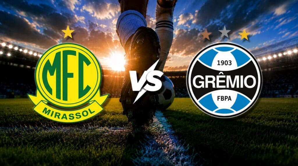 Mirassol contra Gremio