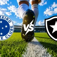 Cruzeiro contra Botafogo