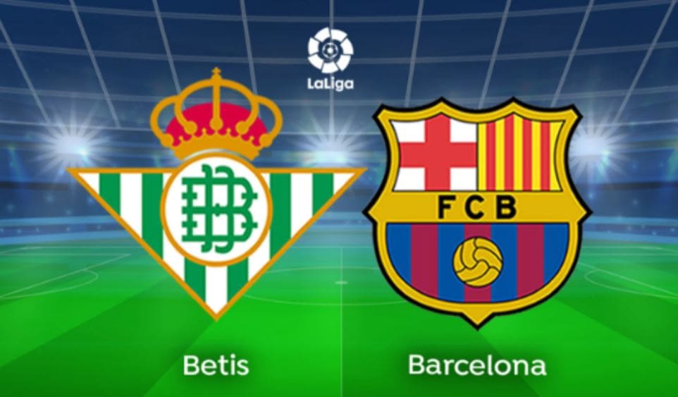 El sábado 6 de diciembre se medirán Real Betis contra Barcelona