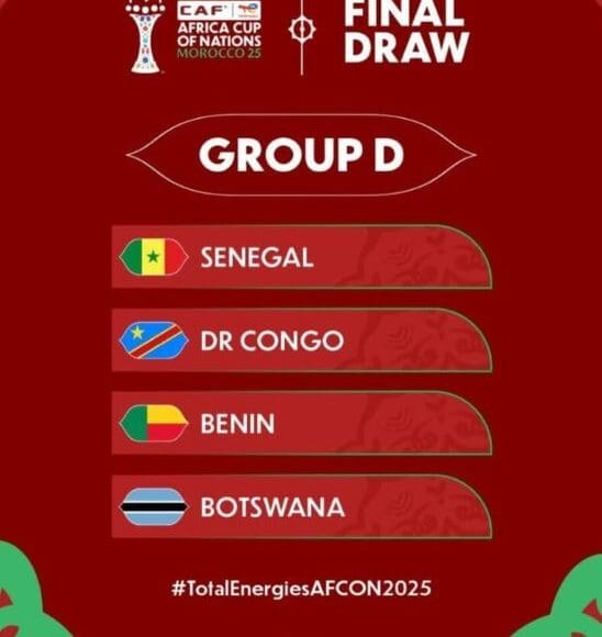 PREVIA DEL GRUPO D – AFCON 2025