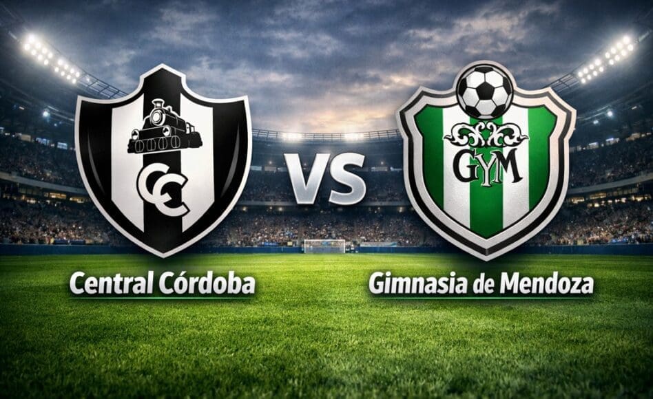 Central Córdoba contra Gimnasia Mendoza -Liga Apertura Argentina 2026- 22 de Enero de 2026 (22:15 hora local)
