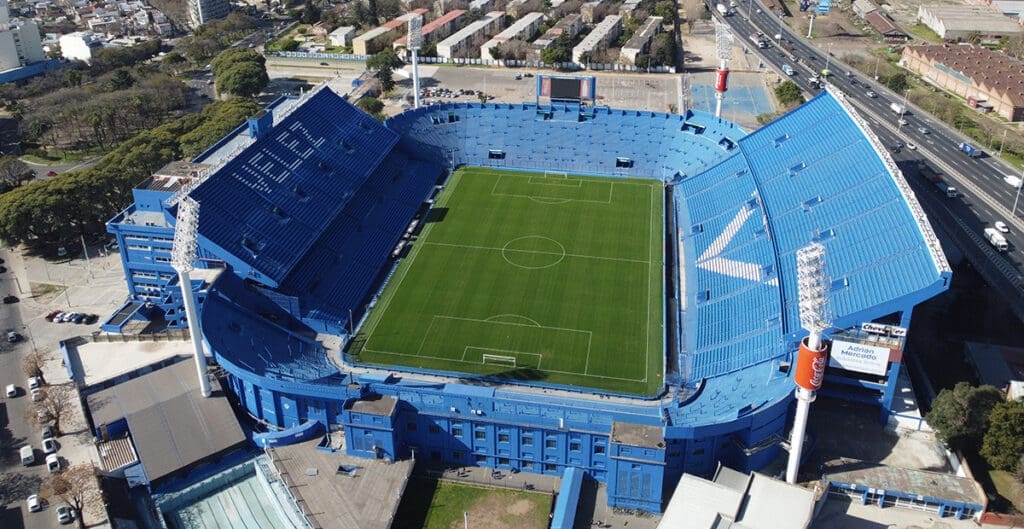 Estadio. Vélez Sarsfield contra Talleres