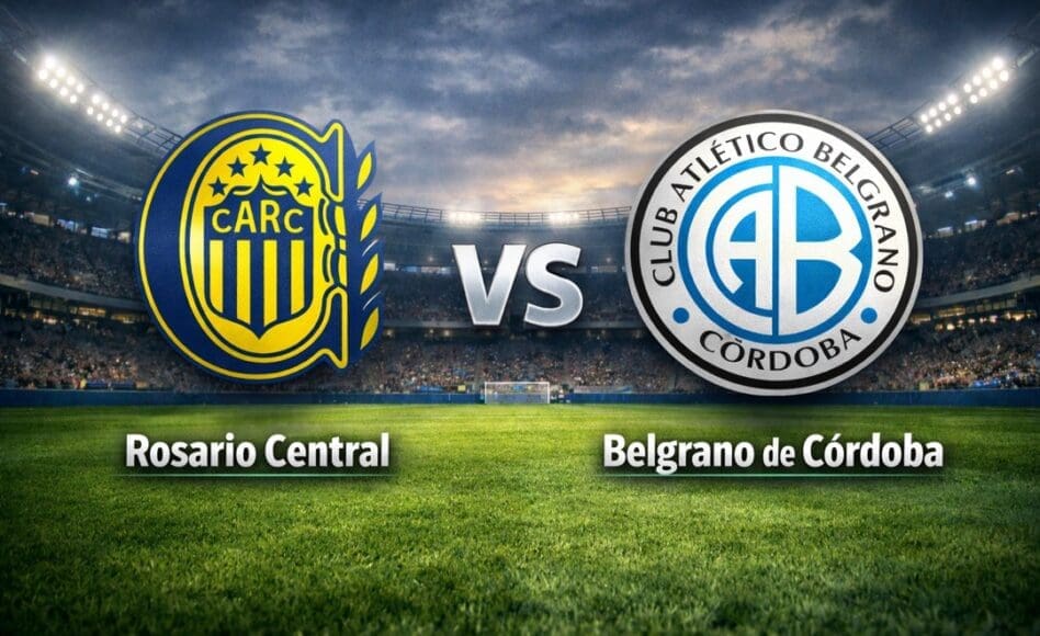 Rosario Central contra Belgrano –Liga Profesional Apertura 2026– 24 de Enero (22:00 hora local)