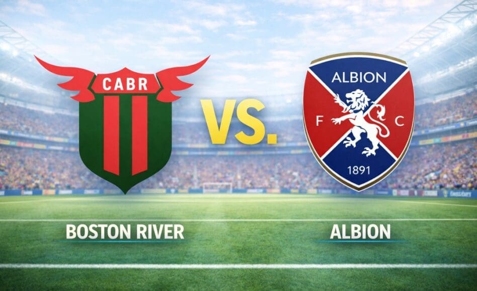 Boston River contra Albion –Liga Uruguaya Apertura 2026– 21 de Febrero (20:30 hora local)