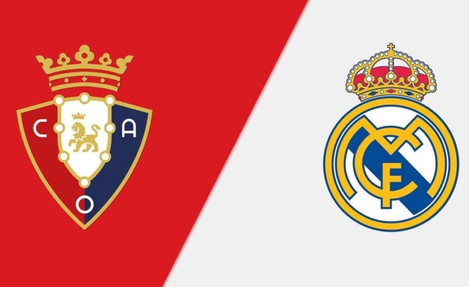 Osasuna contra Real Madrid – Osasuna+1.0 @1.675