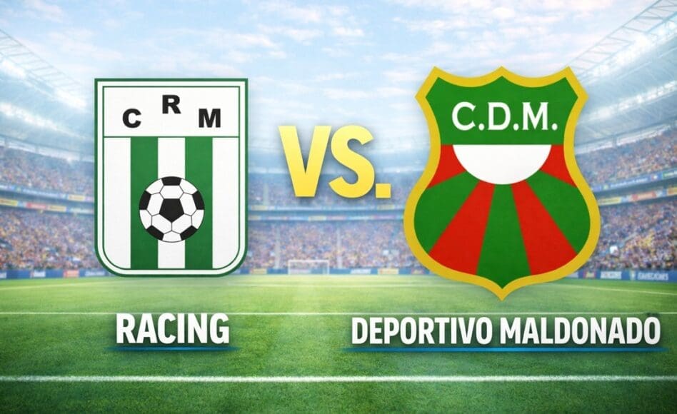 Racing contra Deportivo Maldonado –Liga Uruguaya Apertura 2026– 8 de Febrero (17:00 hora local)