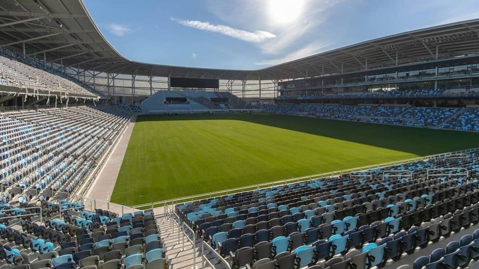 Estadio. Minnesota contra Seattle