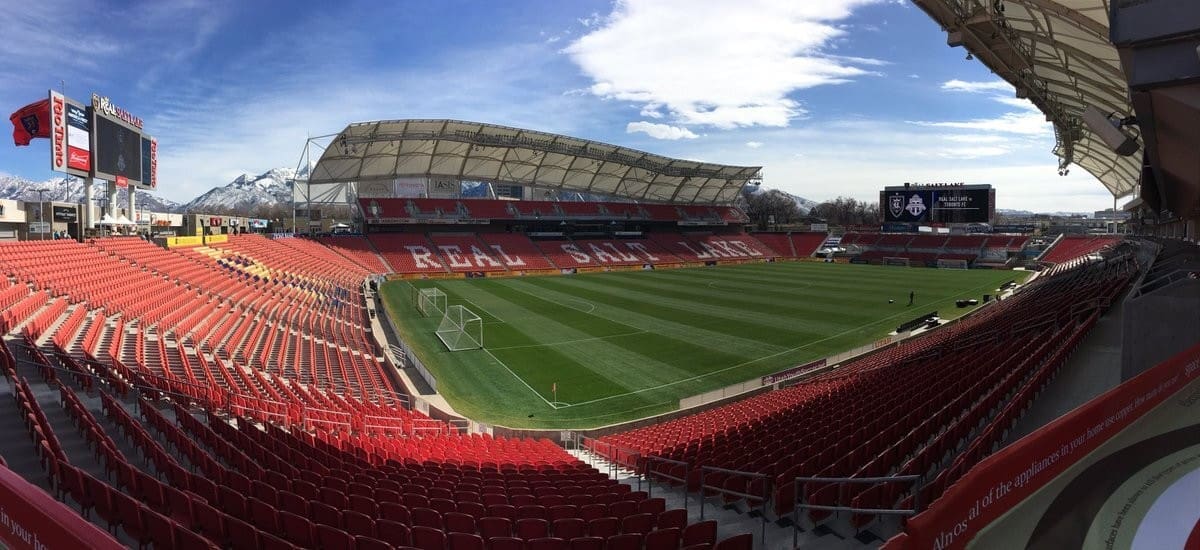 Estadio. Real Salt Lake contra Kansas City