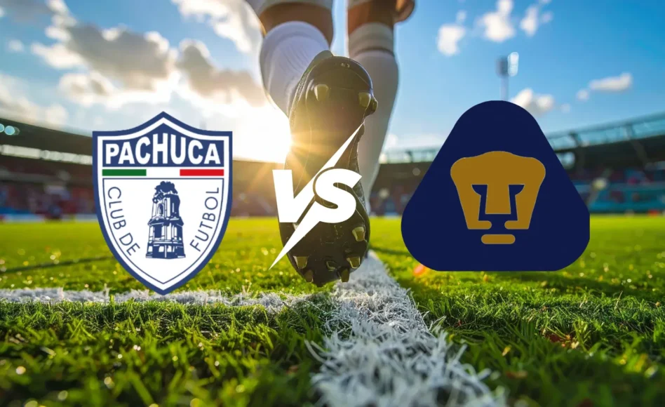 Pachuca contra Pumas UNAM – Torneo Liga MX Primera División- 25 de Abril (17:00 hora local)