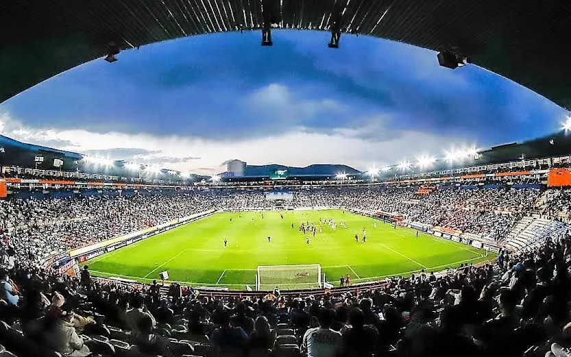 Estadio Hudalgo. Pachuca contra Puma UNAM