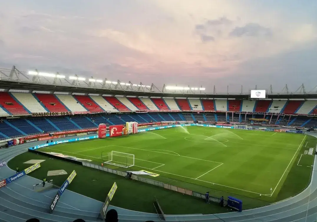 Estadio. Junior contra Atlético Nacional
