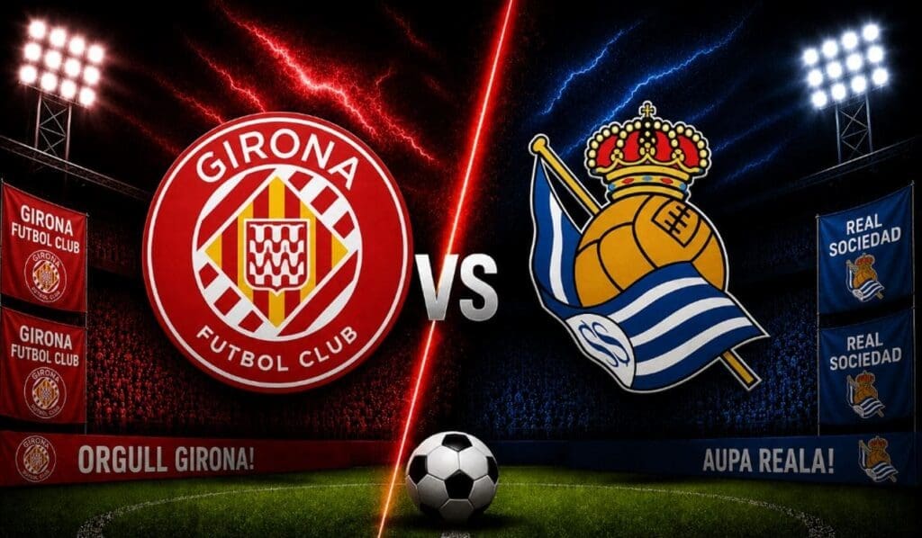 Girona contra Real Sociedad - La Liga - 14 de mayo 2026