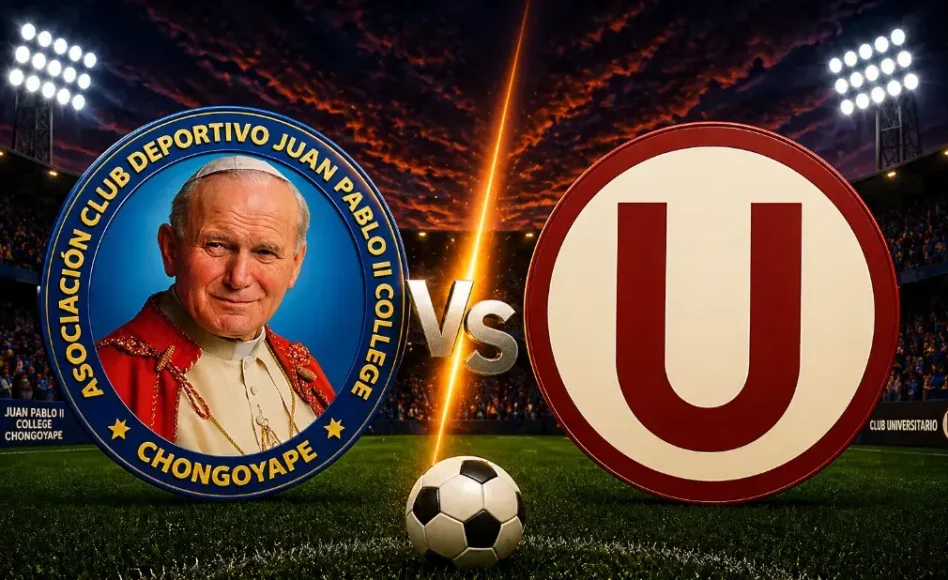 Juan Pablo II contra Universitario -Liga 1 Perú- 3 de Mayo (13:15 hora local)