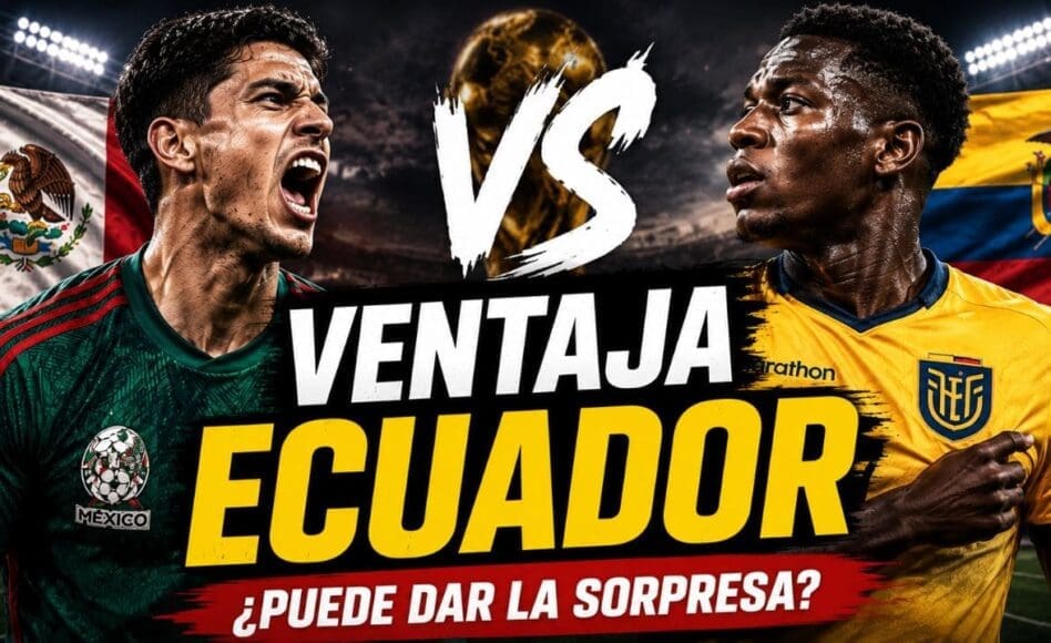 Ecuador Hándicap Asiático +0.25 @ 1.98 vs México