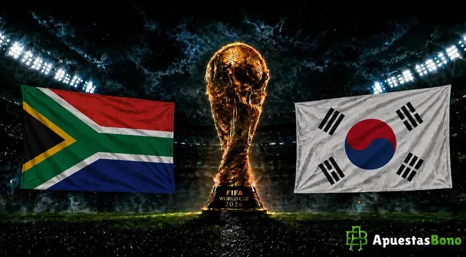 Sudáfrica contra Corea del Sur -Copa del Mundo 2026, Grupo A- 24 de Junio (19:00 hora local)