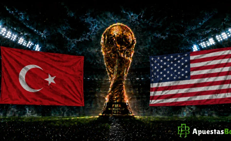 Turquía contra Estados Unidos -Copa del Mundo 2026, Grupo D- 25 de Junio (19:00 hora local)