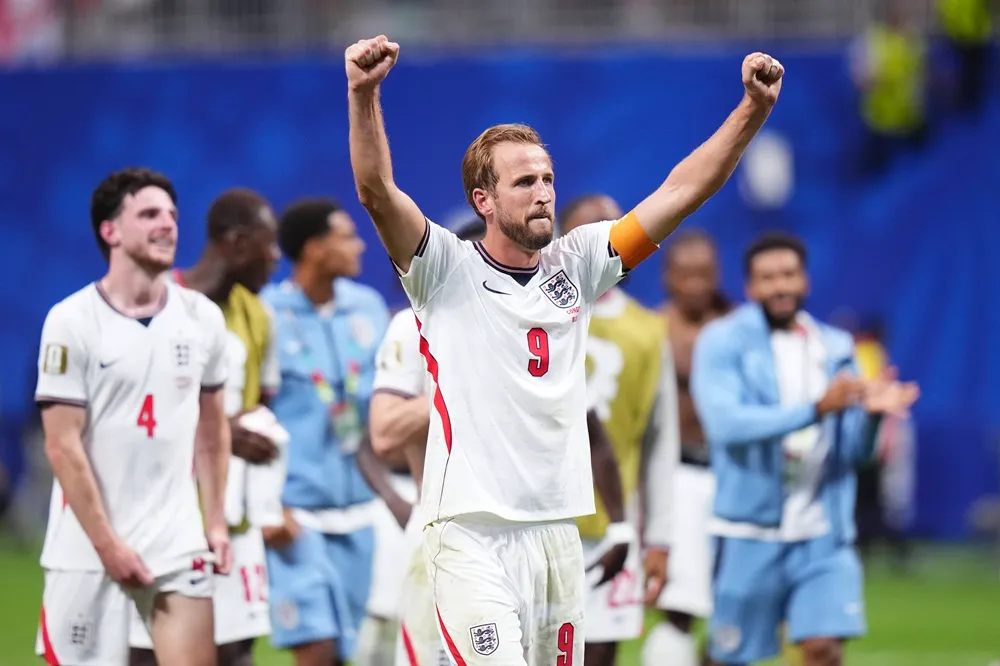 Harry Kane celebra con Inglaterra tras el triunfo ante RD Congo en el Mundial 2026.