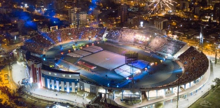 Estadio Félix Capriles donde jugarán Bulo Bulo contra Tomayapo
