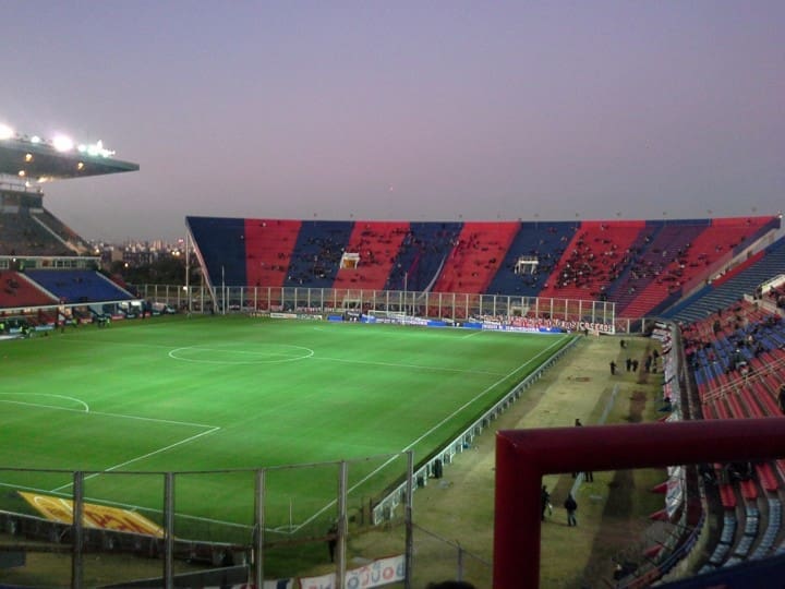 Estadio. San Lorenzo contra Central Córdoba
