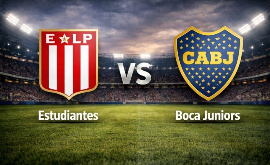 Estudiantes contra Boca Juniors –Liga Profesional Apertura 2026– 28 de Enero (22:15 hora local)