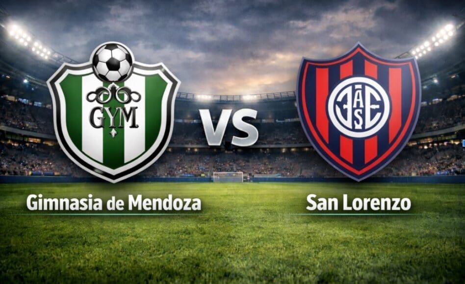Gimnasia Mendoza contra San Lorenzo –Liga Profesional Apertura 2026– 27 de Enero (20:00 hora local)