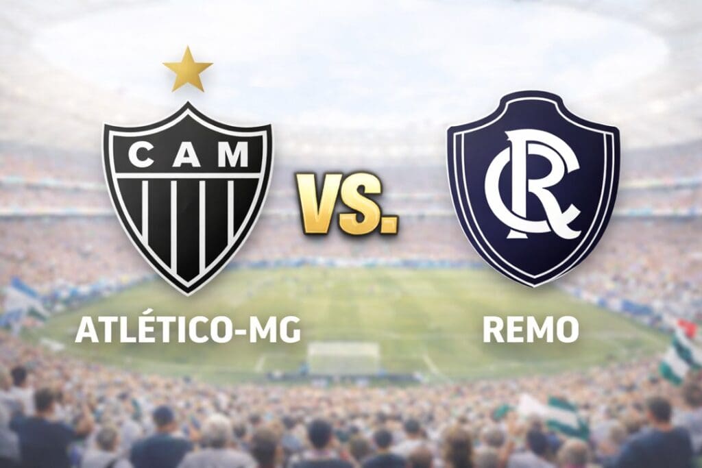 Atlético Mineiro contra Remo