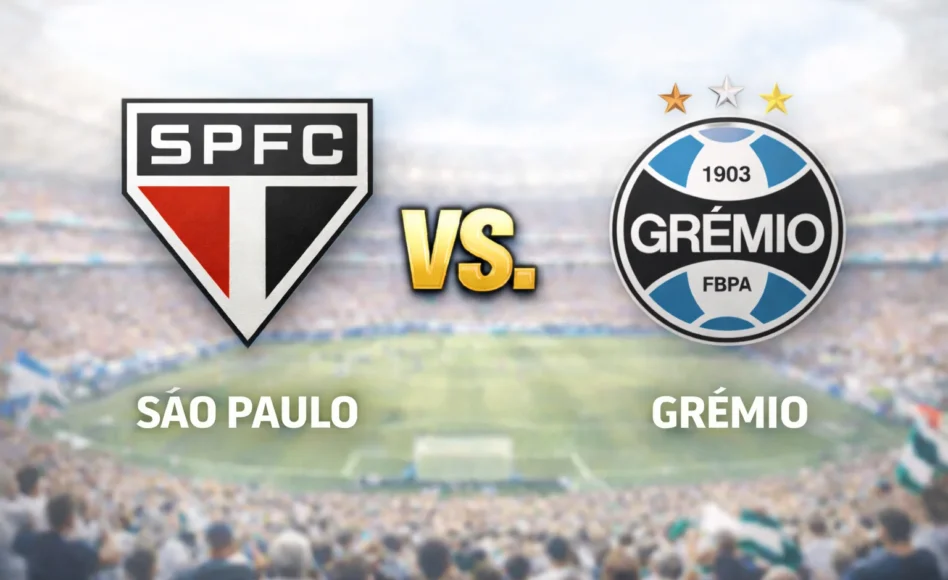 São Paulo contra Grêmio –Liga Brasil 2026– 11 de Febrero (21:30 hora local)