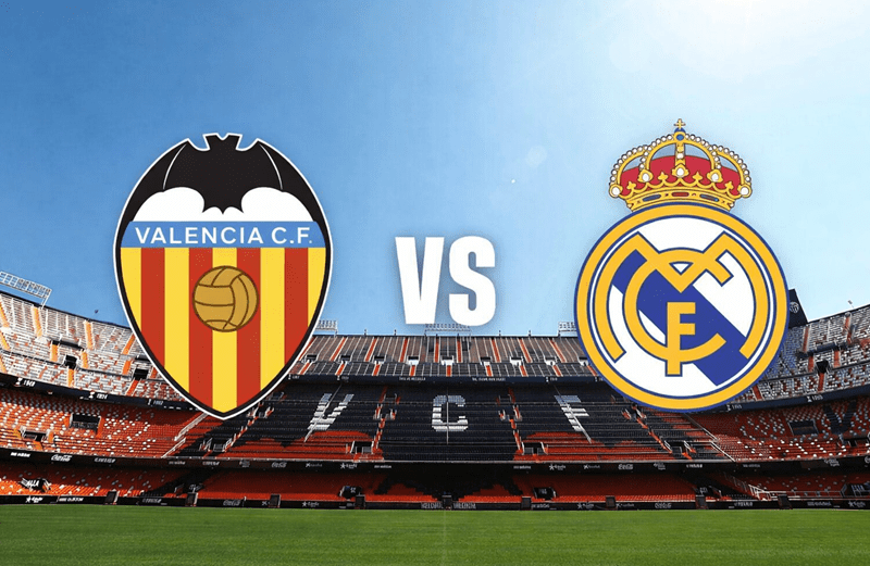 Valencia vs Real Madrid – Gana el Real HA -1.0 @1.909