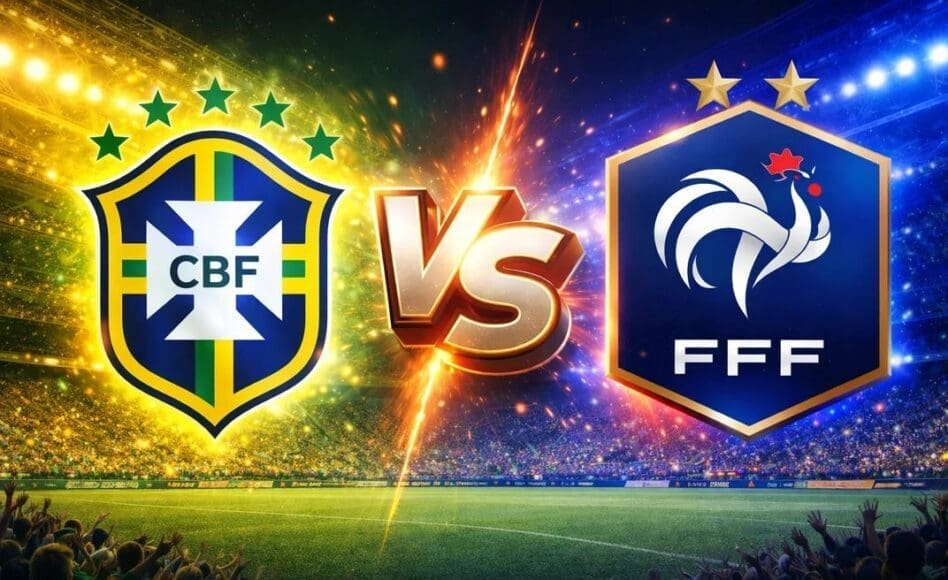 Brasil contra Francia – Amistosos Internacionales, 26 de marzo de 2026, 21:00 CET