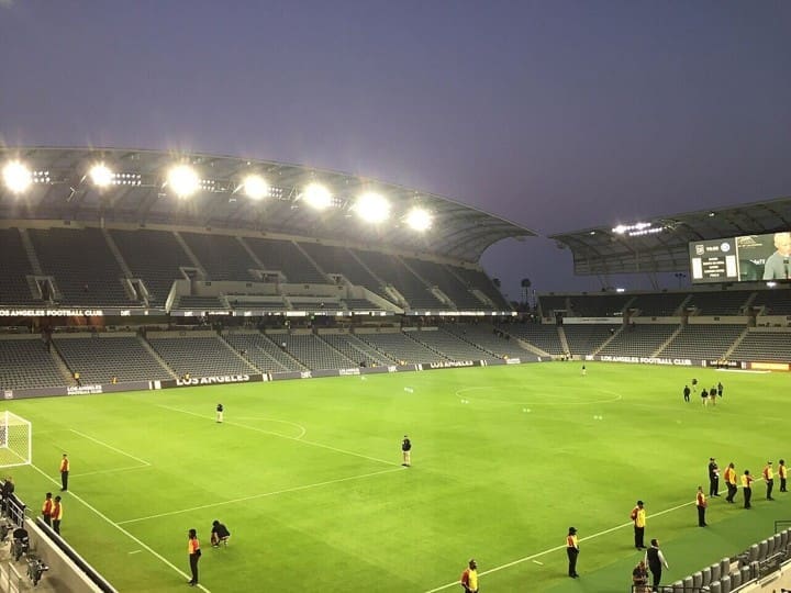 Estadio. Los Ángeles FC contra St.Louis City