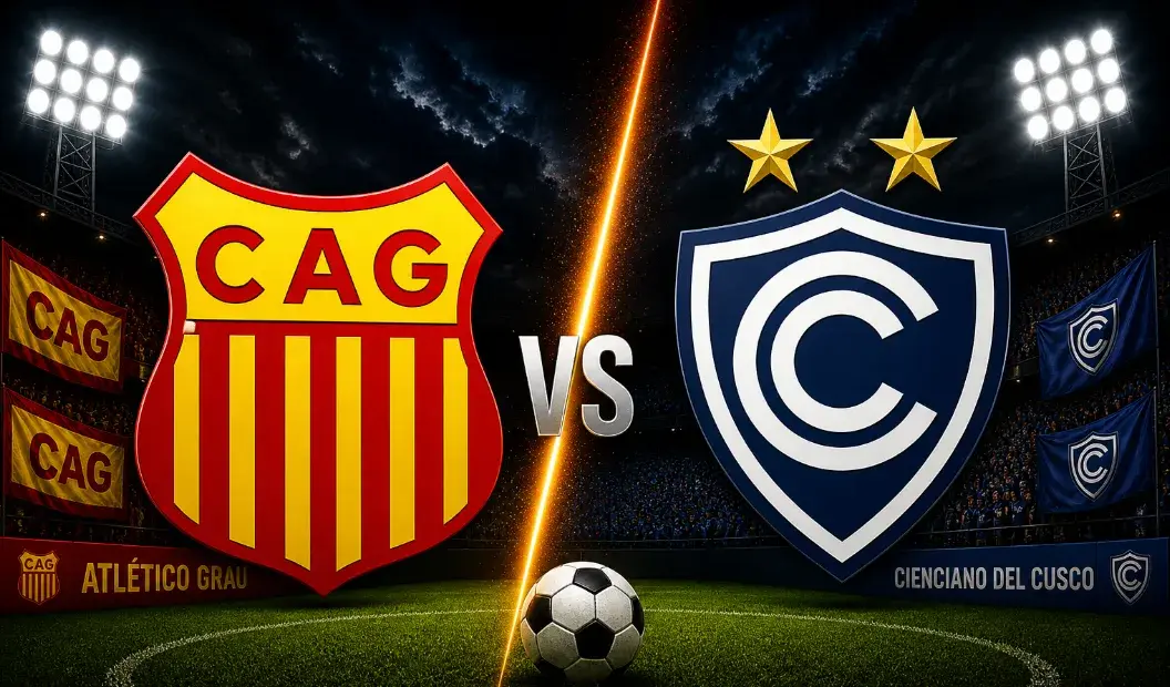 Atlético Grau contra Cienciano