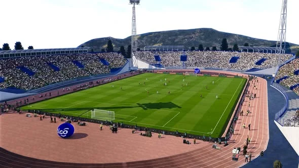 Estadio. Real Oruro contra Always Ready