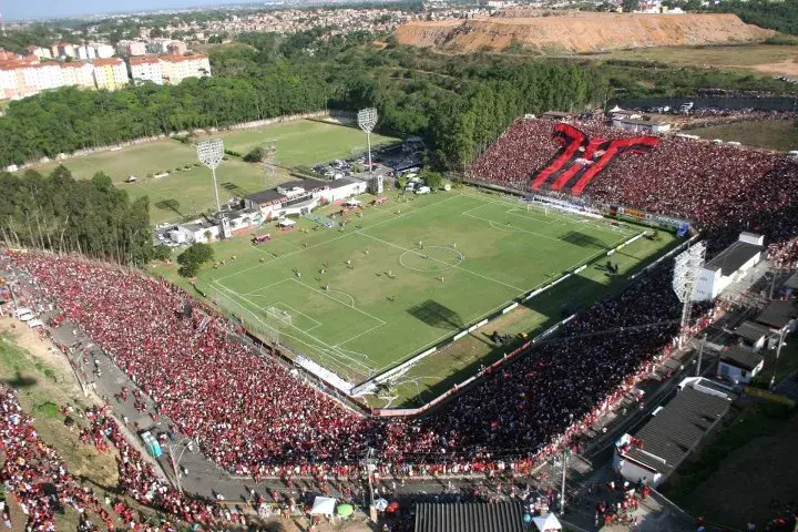 Estadio. Vitória contra Internacional