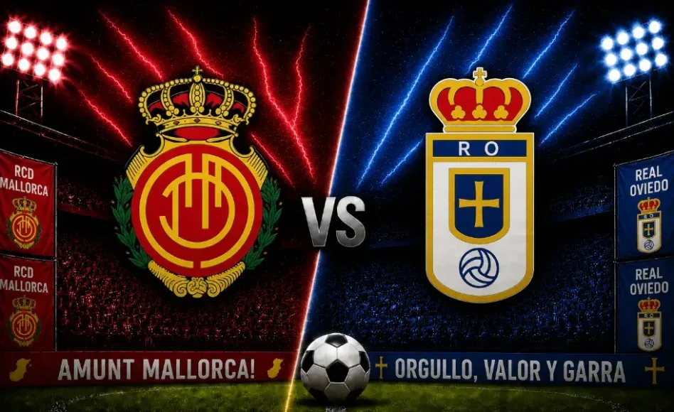 Mallorca contra Real Oviedo -LaLiga- 23 de Mayo (21:00 hora local)