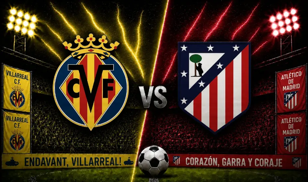 Villarreal contra Atlético de Madrid