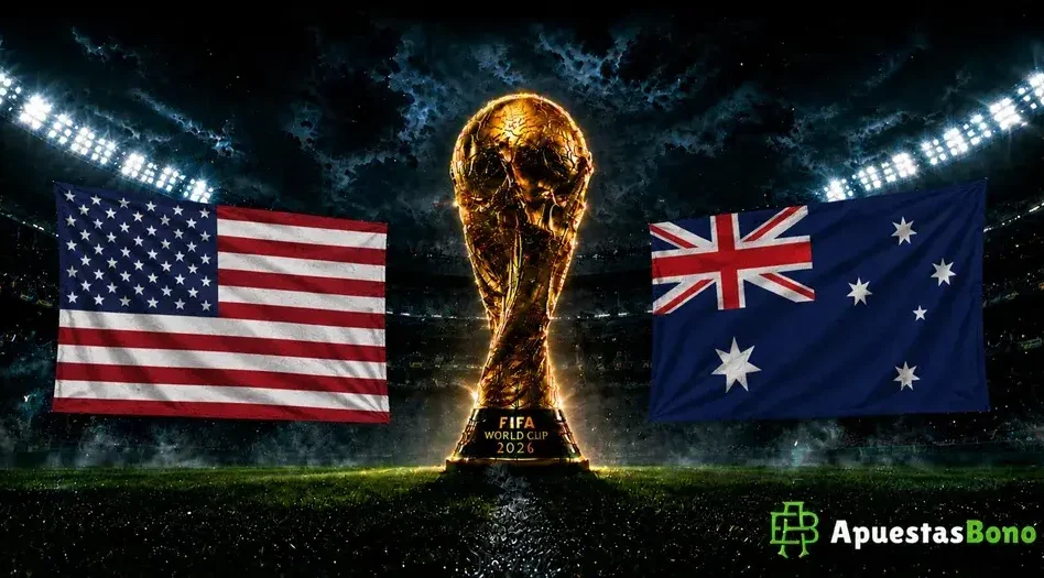 Estados Unidos contra Australia -Copa del Mundo 2026, Grupo D- 19 de Junio (12:00 hora local)